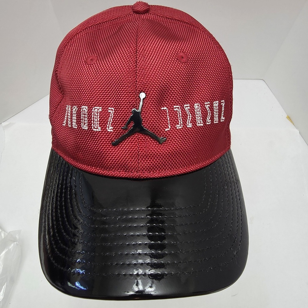 Youth Jordan Jumpman Red Black‎ Strapback Hat 23 ZOOM Mesh Adjustable Cap